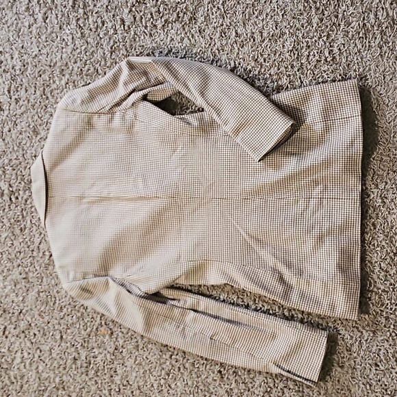 Vintage Ralph Lauren Collection Classics Blazer Cashmere Suit Jacket Houndstooth - Picture 9 of 9